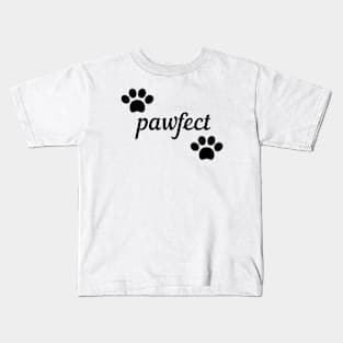 Pawfect design Kids T-Shirt